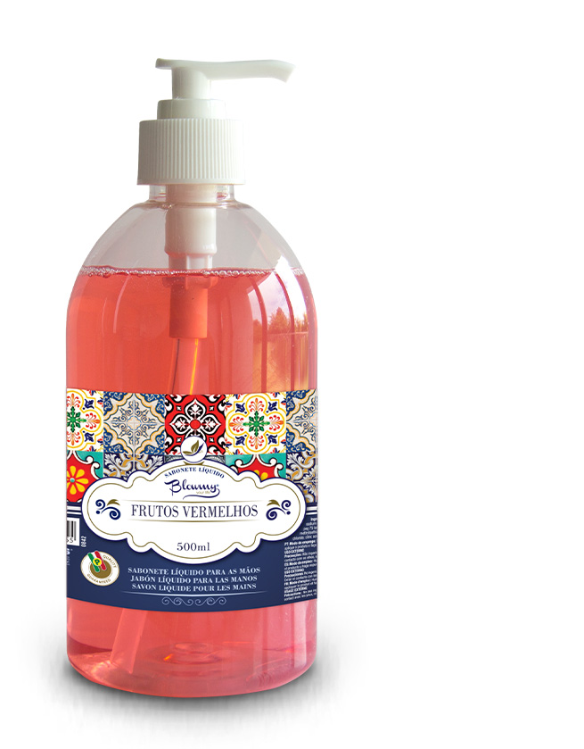 Dispensador Sabonete Liquido Frutos Vermelhos