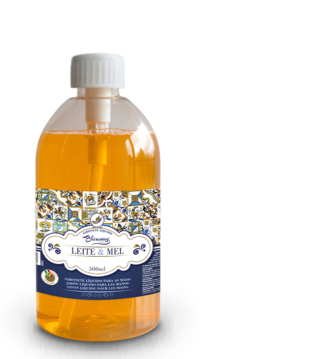 Dispensador Sabonete Liquido Leite e Mel