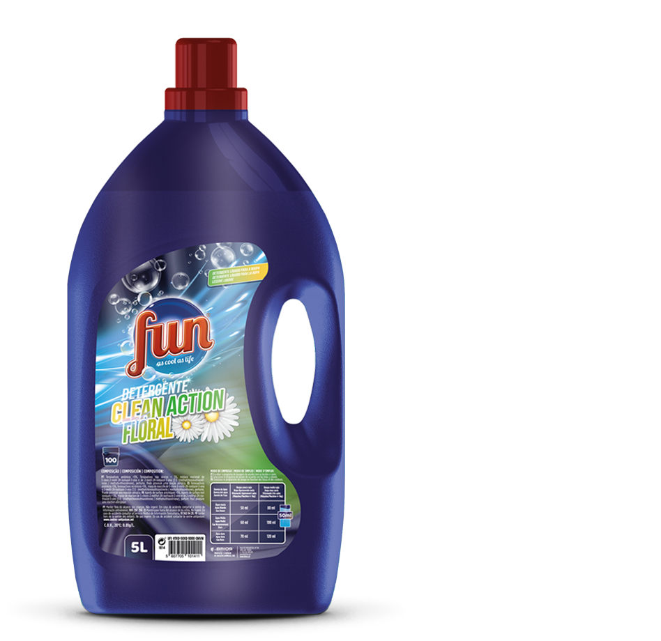 Detergente Clean Action Floral