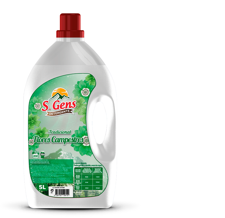 Detergente Flores Campestres